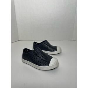 NATIVE Toddler Jefferson Slip On Shoe Size 9 Black